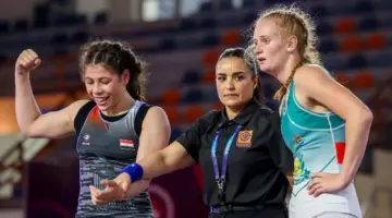 منتخب المصارعة للسيدات يفوز بميداليتين في البطولة الأفريقية بالإسكندرية